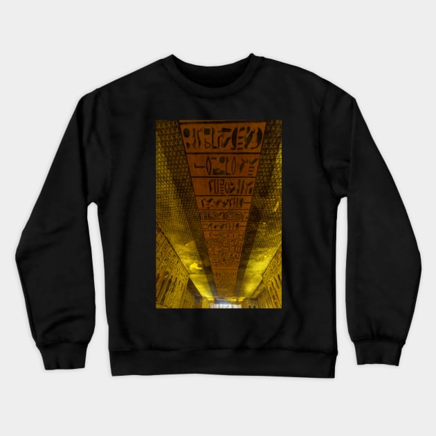 hieroglyph Crewneck Sweatshirt by Shadow3561